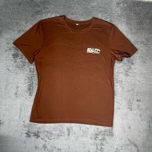 Reality Abstract Graphic Tee Mental Health Positivity Affirmation Streetwear